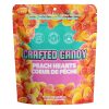 Crafted Candy Peach Hearts